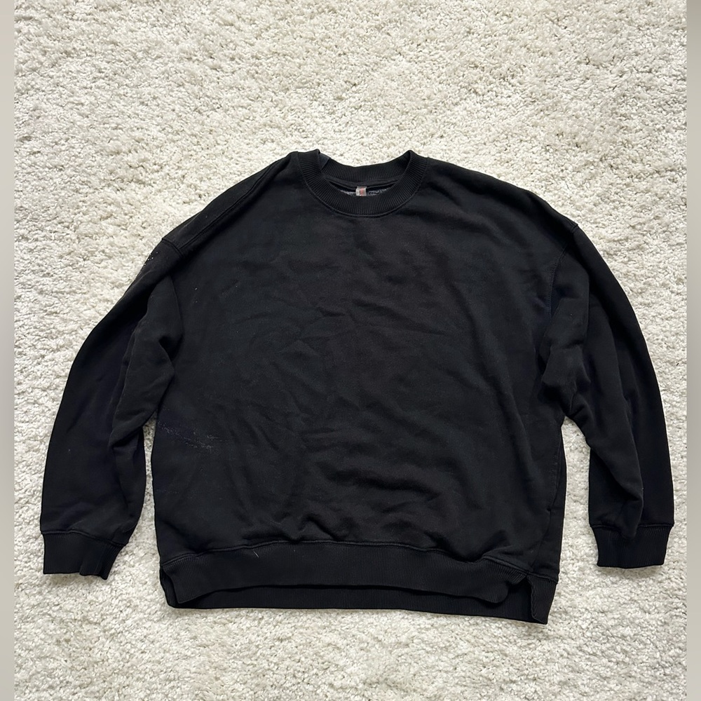 Free People All Star Movement Logo Pullover size L